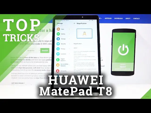 'Video thumbnail for TOP TRICKS for HUAWEI MatePad T8 – Best Options / Cool Features'