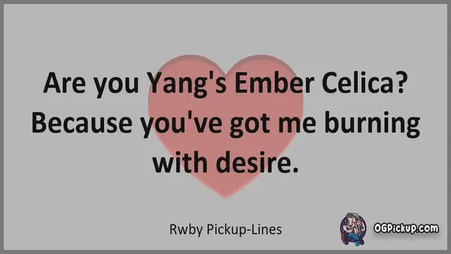 'Video thumbnail for Rwby - Pickup-Lines & Rizz for Him & for Her'