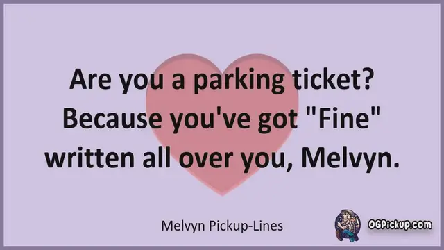 'Video thumbnail for Melvyn - Pickup-Lines & Rizz for Him & for Her'