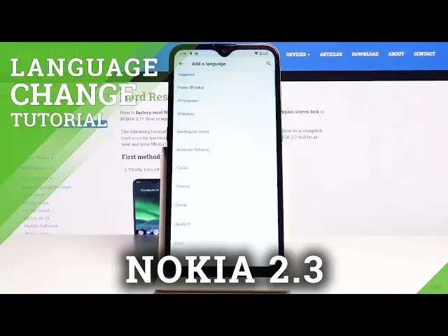 'Video thumbnail for How to Change Language in NOKIA 2.3 – List of Language'