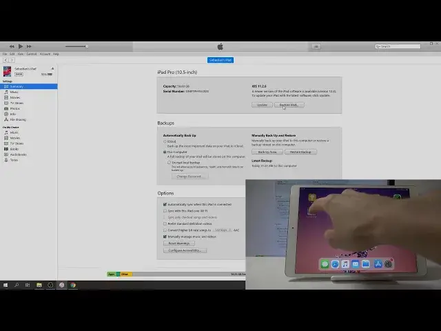 'Video thumbnail for How to Restore & Backup iPad Pro – Restore Data by iTunes'