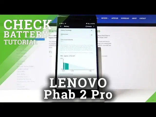 'Video thumbnail for How to Enable Battery Percentage in LENOVO Phab 2 Pro – Current Power Level'