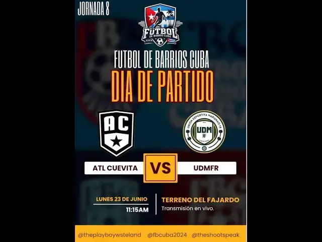 'Video thumbnail for FR Marianao vs Atlético Cuevita (Partido 60)'
