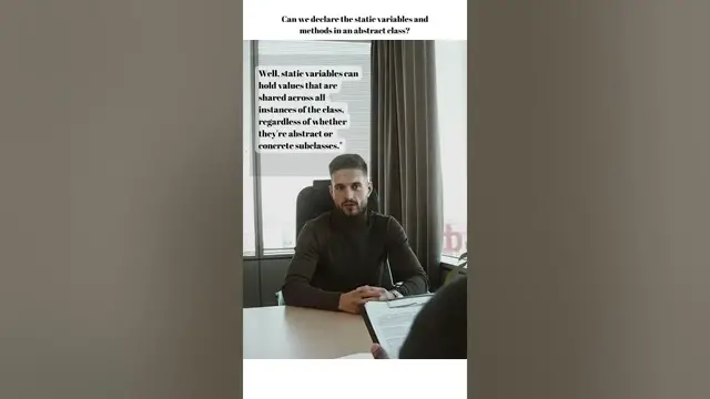 'Video thumbnail for "Understanding Static Variables and Methods in Abstract Classes | Programming Explained Simply"'
