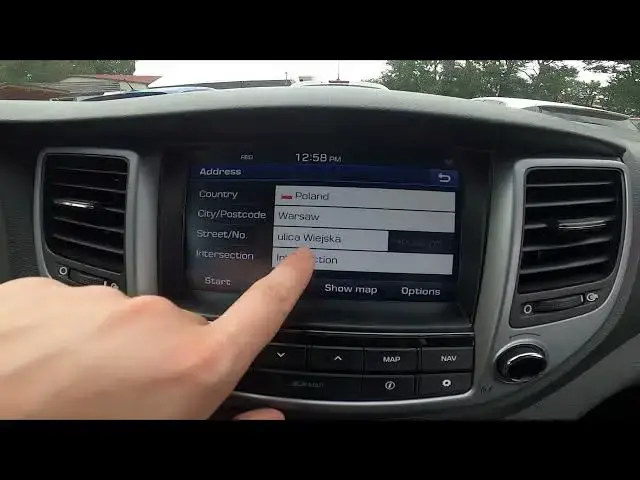 'Video thumbnail for How to Set Destination in Map in Hyundai Tucson III ( 2015 – 2020 ) - Start Route in Navigation'