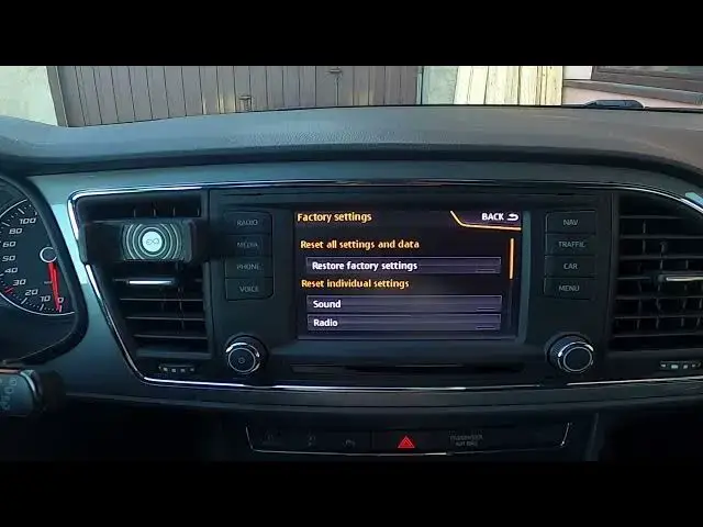'Video thumbnail for How to Perform System Factory Reset in Seat Leon III ( 2012 - 2020 ) - Restore Factory Settings'