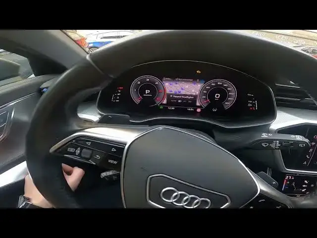 'Video thumbnail for How to Enable or Disable Dipped Beam in Audi A6 C8 ( 2018 - now ) - Use Headlights'
