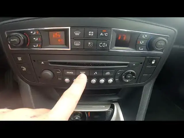 'Video thumbnail for How to Change Radio Frequency in Citroen C5 III ( 2007 – 2017 ) | Switch Between AM/FM'