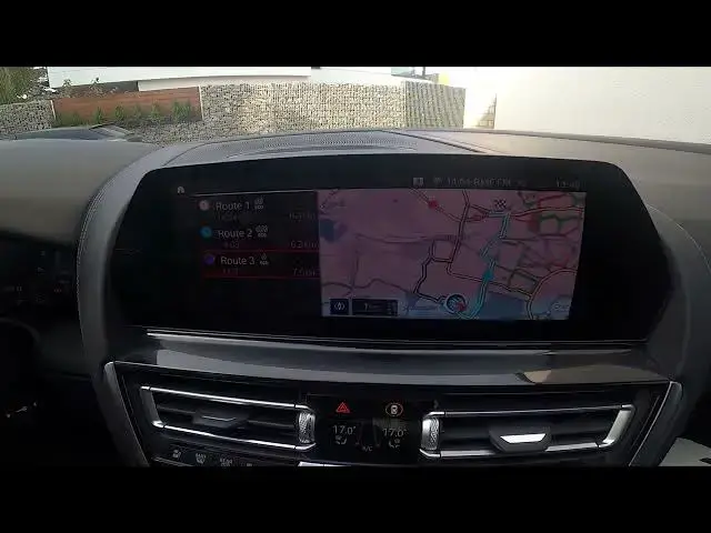 'Video thumbnail for How to Set Destination in Map in BMW Series 8 II ( 2018 - now ) - Start Route in Navigation'