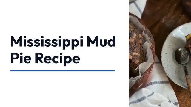 'Video thumbnail for Mississippi Mud Pie Recipe: The Perfect Chocolate Dessert'