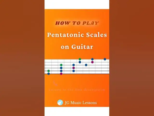 'Video thumbnail for Pentatonic Scales guitar lesson 🎸 #guitarlesson #guitartutorial'