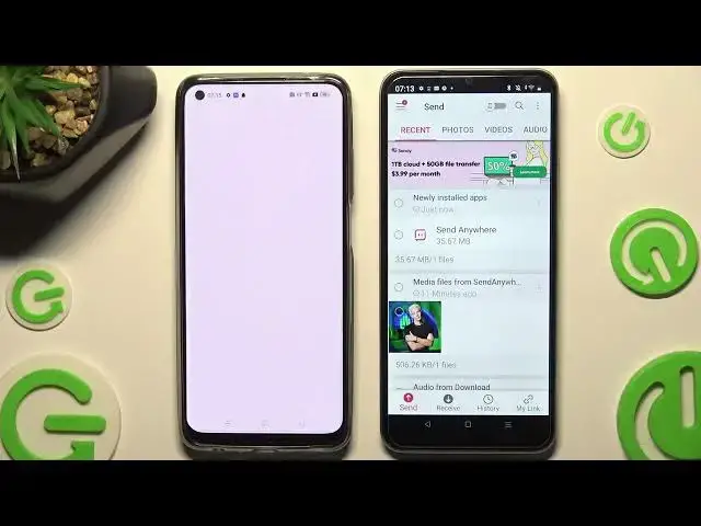 'Video thumbnail for How to Transfer Media Files From An Android Device to Realme C33 - Install Send Anywhere'