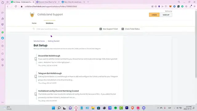 'Video thumbnail for How To Set Up Collab Land Bot On Discord For NFTs & More (Step by Step)  Collab.land Tutorial'
