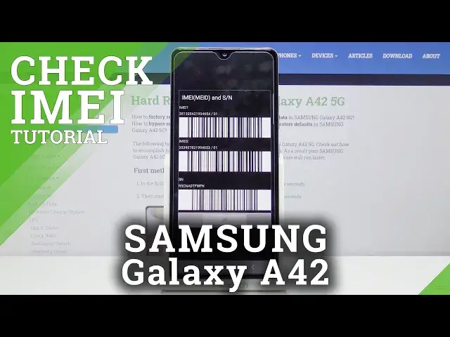 'Video thumbnail for Check IMEI & Serial Number in Samsung Galaxy A42 – Discover IMEI Status'