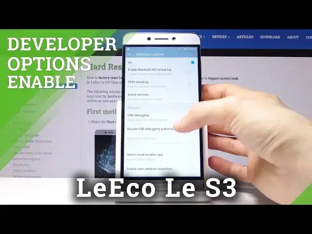 'Video thumbnail for How to Enable Developer Options on LeEco Le S3 – Discover Features Used by Pros'