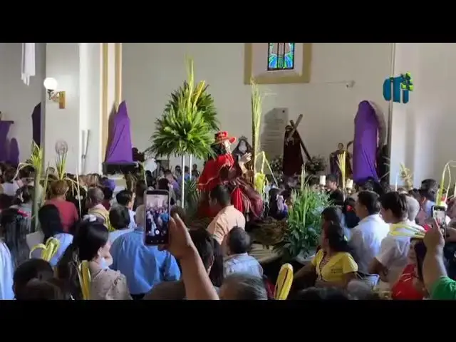 'Video thumbnail for Domingo de Ramos Catedral de Matagalpa'