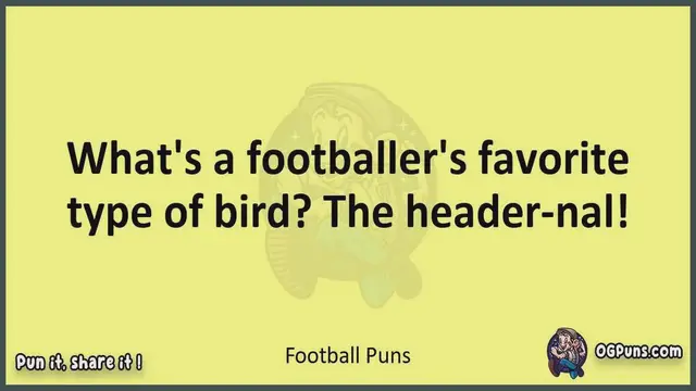 'Video thumbnail for Football - Jokes, Puns, Wordplays, and Laughter'
