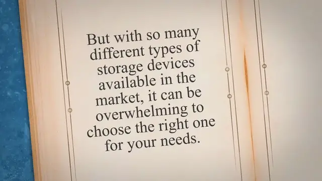 'Video thumbnail for Understanding Storage Devices: Types, Functionality, and Choosing the Best Fit for Your Needs'