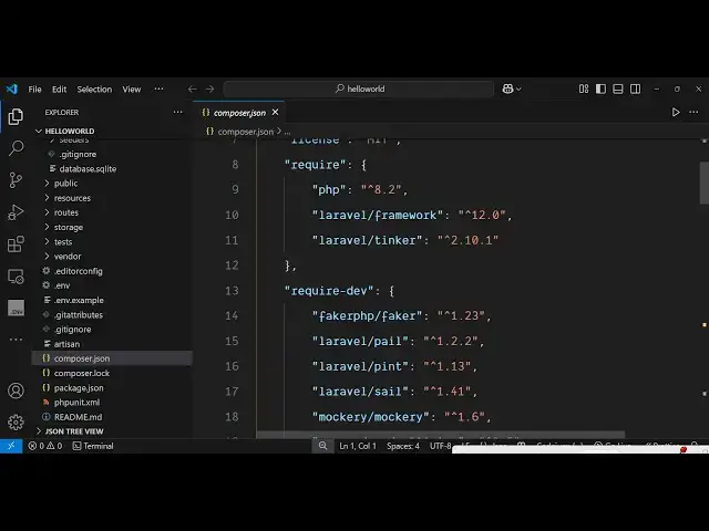 'Video thumbnail for How to Setup & Run Laravel 12 Project in Browser Using Composer in VSCode Full Tutorial'