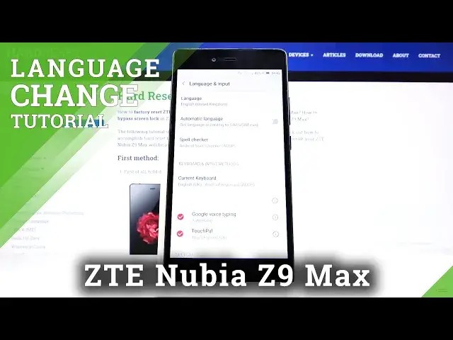 'Video thumbnail for How to Change Language on ZTE Nubia Z9 Max – List on Languages'