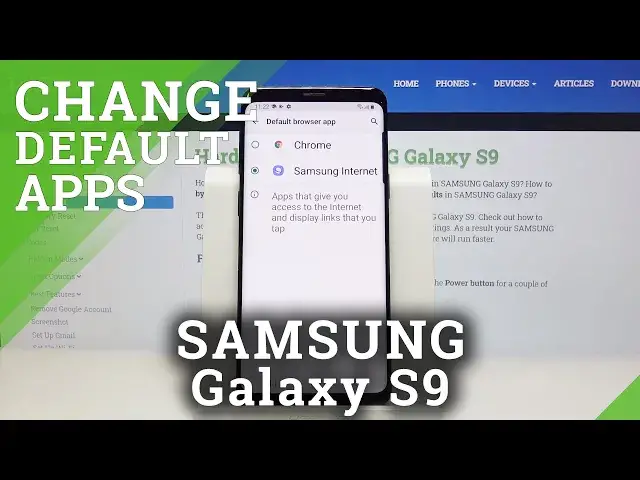 'Video thumbnail for How to Choose Default App on Samsung Galaxy S9 – Default App Settings'