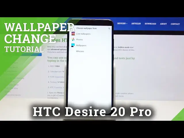 'Video thumbnail for How to Change Wallpaper in HTC Desire 20 Pro – Refresh Screen Look'