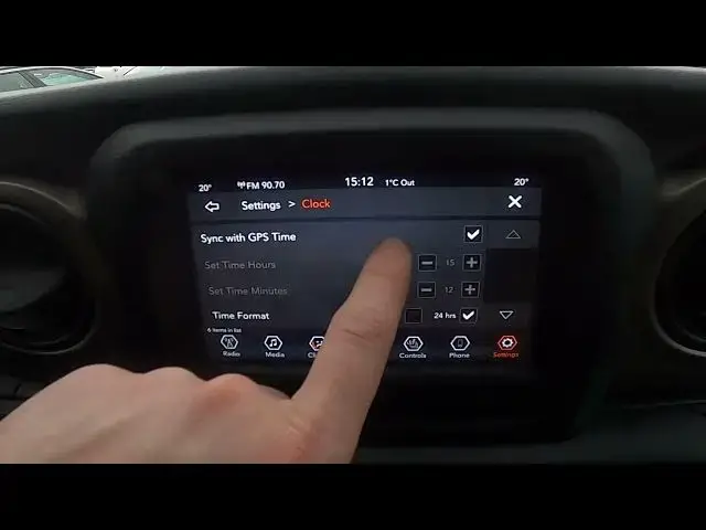 'Video thumbnail for How to Manually Change Date and Time in Jeep Wrangler IV ( 2018 – now ) Manage Time Settings'