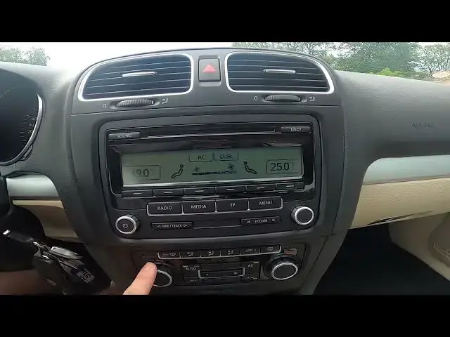 'Video thumbnail for How to Change Airflow Temperature in Volkswagen Golf VI ( 2008 - 2016 )'