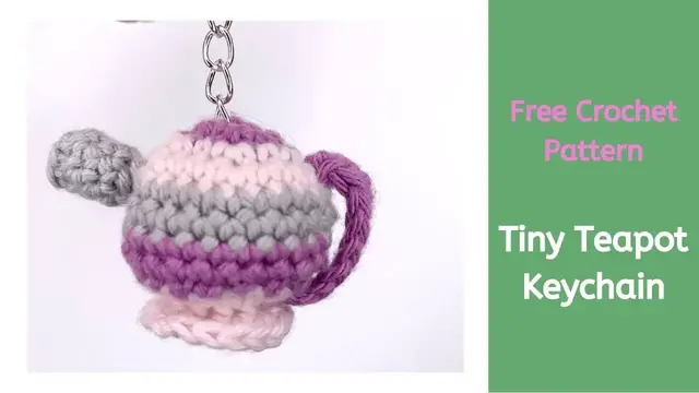 'Video thumbnail for Tiny Teapot Free Amigurumi Crochet Pattern'