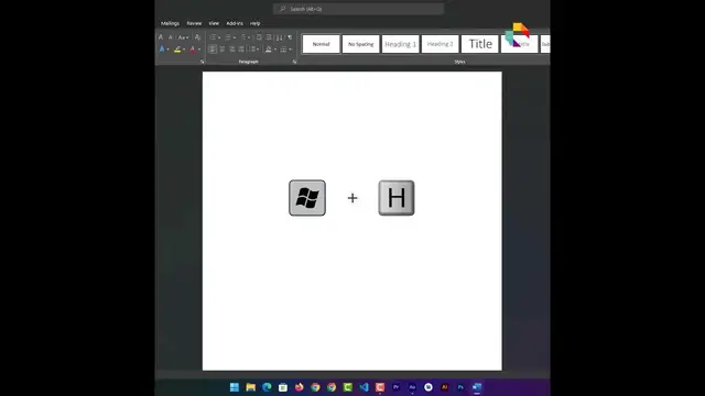 'Video thumbnail for Windows 11 Voice Typing Shortcut Command'
