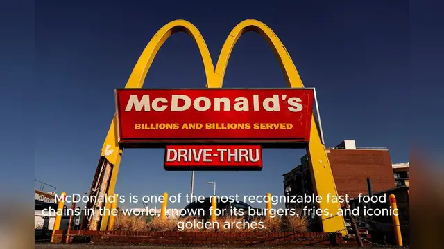 'Video thumbnail for Mcdonald's'