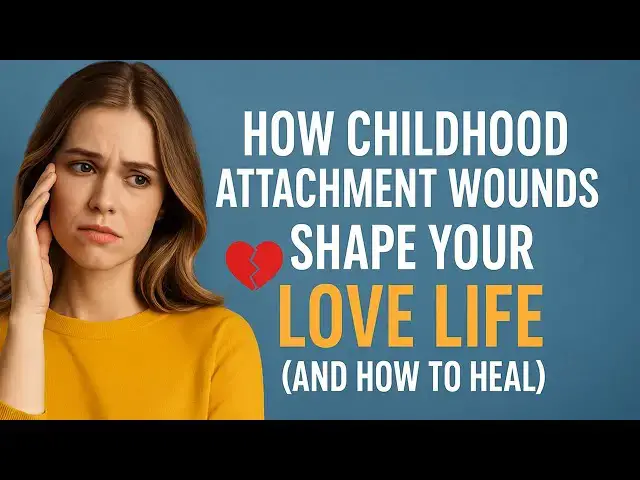 'Video thumbnail for How Childhood Attachment Wounds Shape Your Love Life (And How to Heal)'