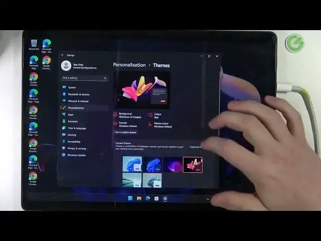 'Video thumbnail for Microsoft Surface Pro 8 - How To Change Theme'