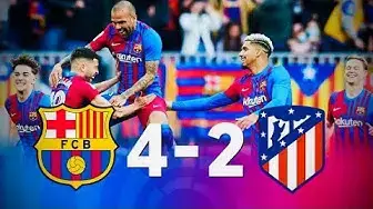 'Video thumbnail for FC Barcelona Vs Atlético de Madrid || Most hardest Football match'