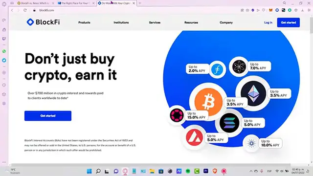 'Video thumbnail for NEXO VS BLOCKFI (Which is better) - Review & Quick Analysis'