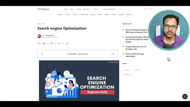 'Video thumbnail for Add Floating System Social Share button in Blogger  & Wordpress⚡'