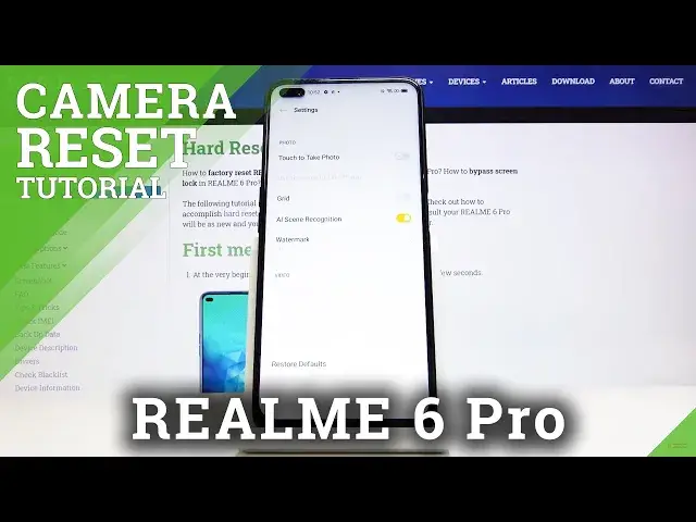 'Video thumbnail for How to Reset Camera in Realme 6 Pro – Restore Camera Settings'