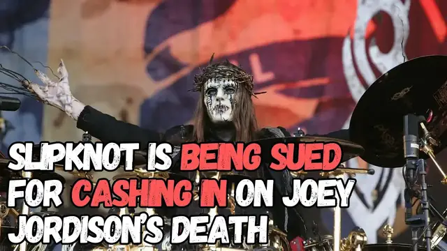 'Video thumbnail for SLIPKNOT Is Being Sued For Cashing In On JOEY JORDISON’s Death'