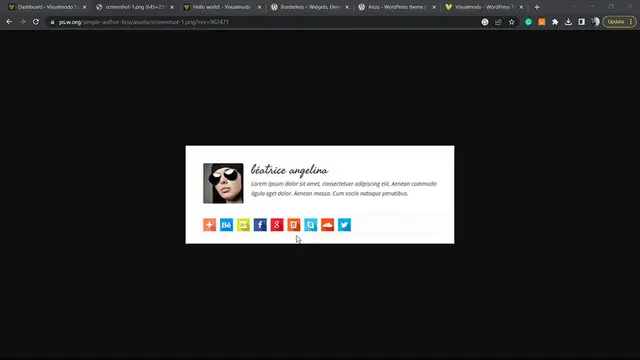 'Video thumbnail for How to Display WordPress Posts Author’s Instagram, Twitter & Facebook on the Profile Page For Free_'