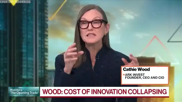 'Video thumbnail for Cathie Wood Just Made A Bold Move - Dumping Tesla Before Robotaxi Event _ Buying 3 AI Stocks -'