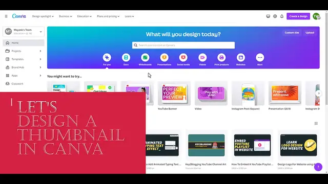 'Video thumbnail for How to Design Featured Images for Website _ Canva Thumbnail Tutorial  ( 2023 )'