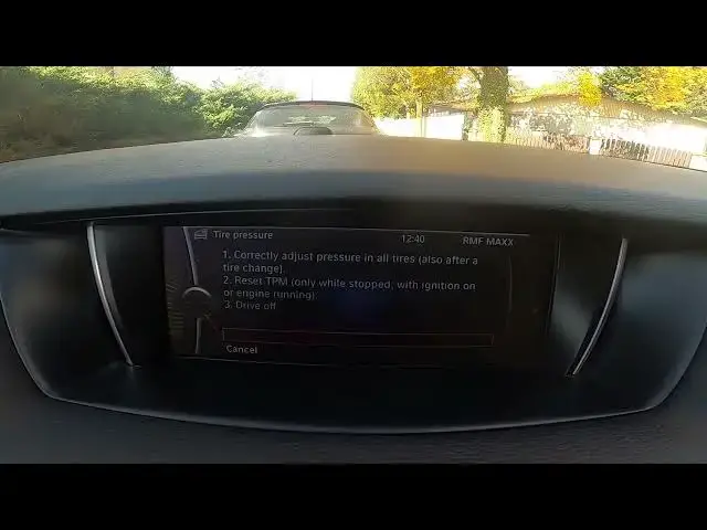 'Video thumbnail for How to Set Tyre Pressure Indicator in BMW X1 F48 ( 2015 – now )'