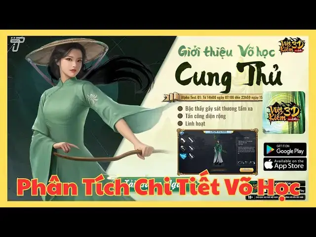 'Video thumbnail for Cung Thủ Việt Kiếm 3D | Hướng Dẫn Kỹ Năng, Combo & Lối Chơi PvP - PvE Cực Chi Tiết'