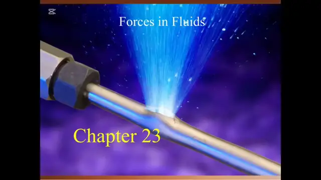 'Video thumbnail for Forces in Fluids'