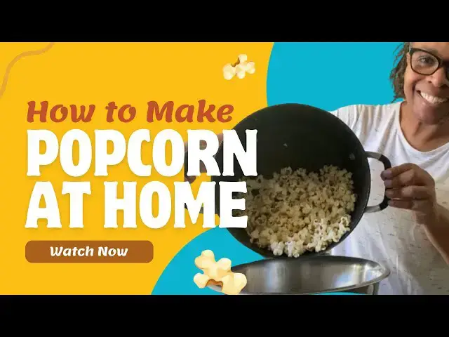 'Video thumbnail for How to make popcorn- Super easy and delicious'