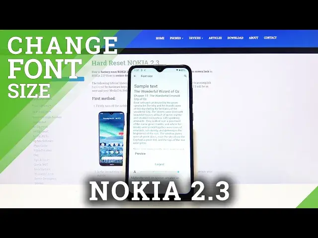 'Video thumbnail for How to Change Font Size in Nokia 2.3 – Display Settings'