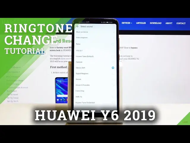 'Video thumbnail for How to Change Ringtone in Huawei Y6 2019 – Personalize Sounds'