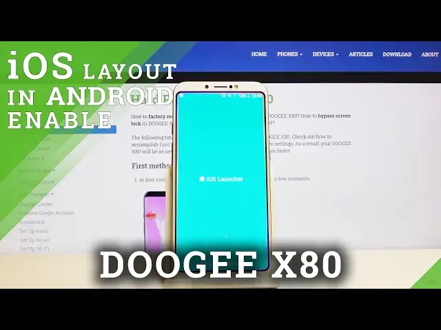 'Video thumbnail for How to Get iOS Menu in Doogee X80 - Download and Install iOS Launcher'