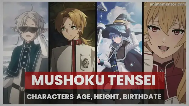 'Video thumbnail for Mushoku Tensei Characters Age, Height, Birthdate & More'