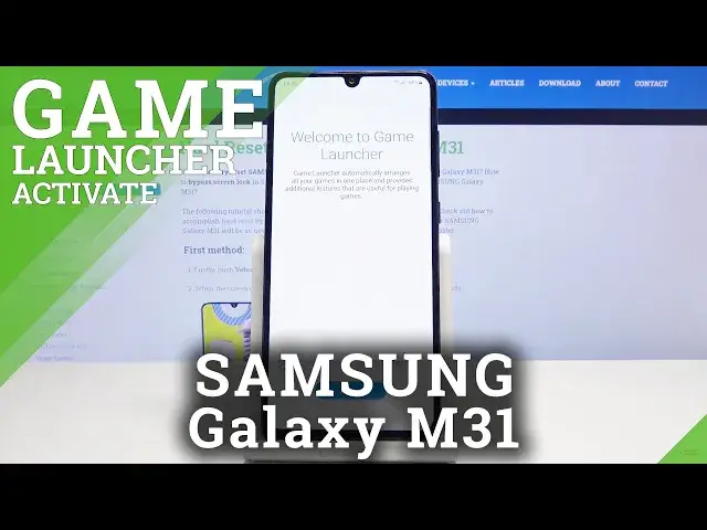 'Video thumbnail for How to Activate Game Launcher in SAMSUNG Galaxy M31'